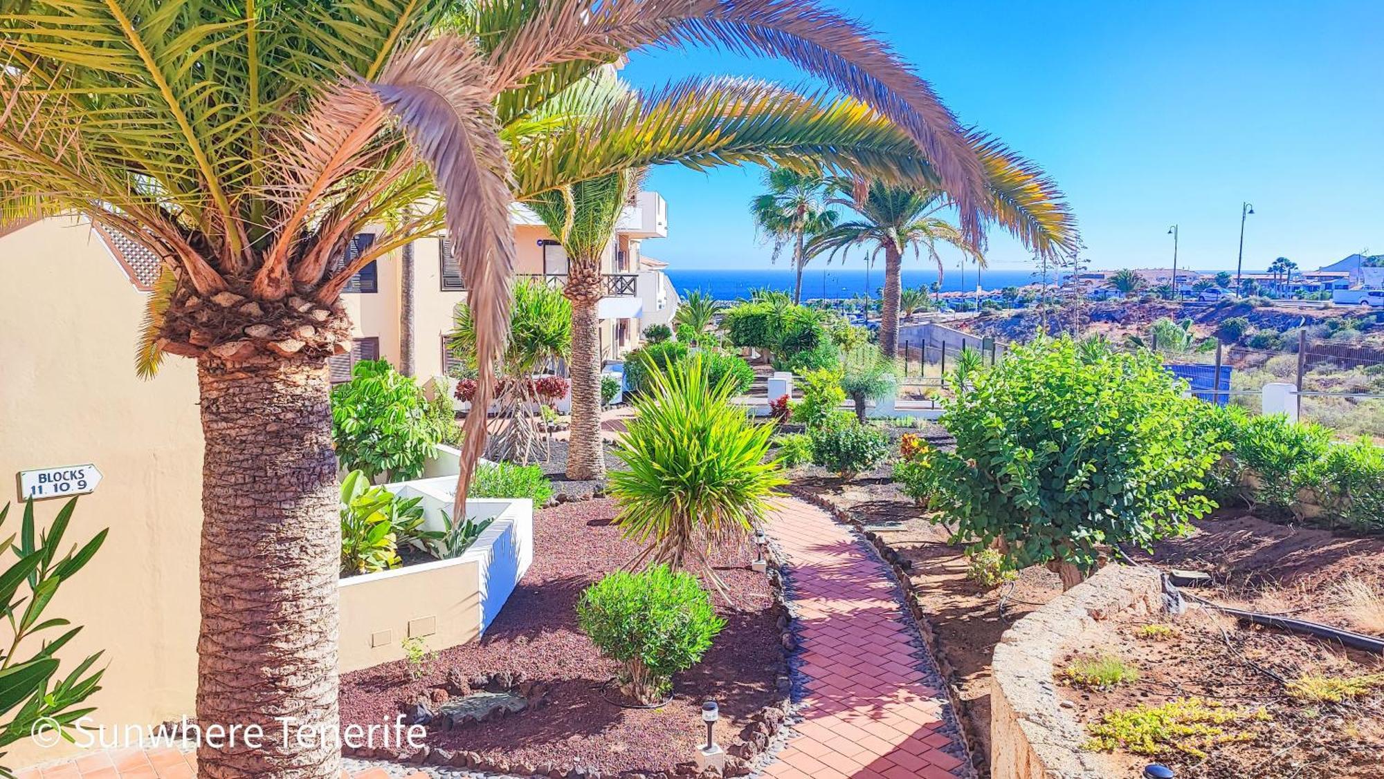 Spacious Apartment With Private Garden In Tenerife South Сан Мигель Экстерьер фото