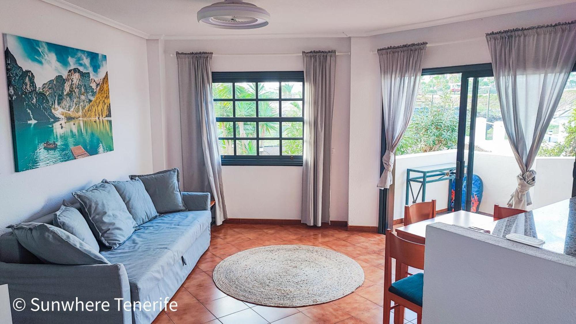 Spacious Apartment With Private Garden In Tenerife South Сан Мигель Экстерьер фото